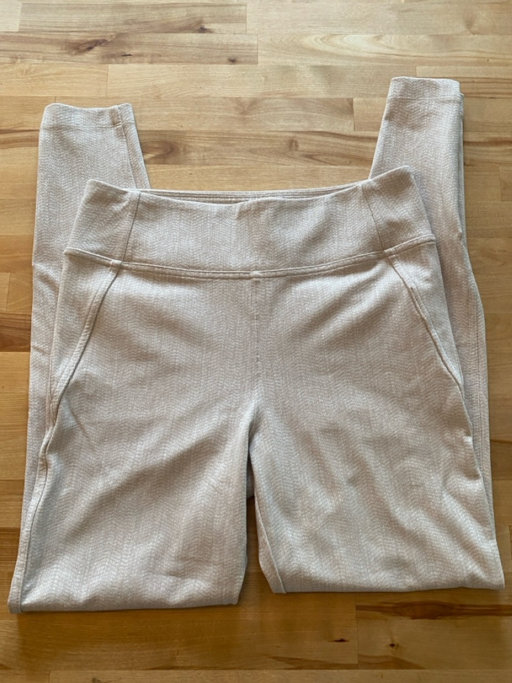 Athleta Delancey Skyline High-Rise Leggings Cream SP NWOT - Picture 2 of 12